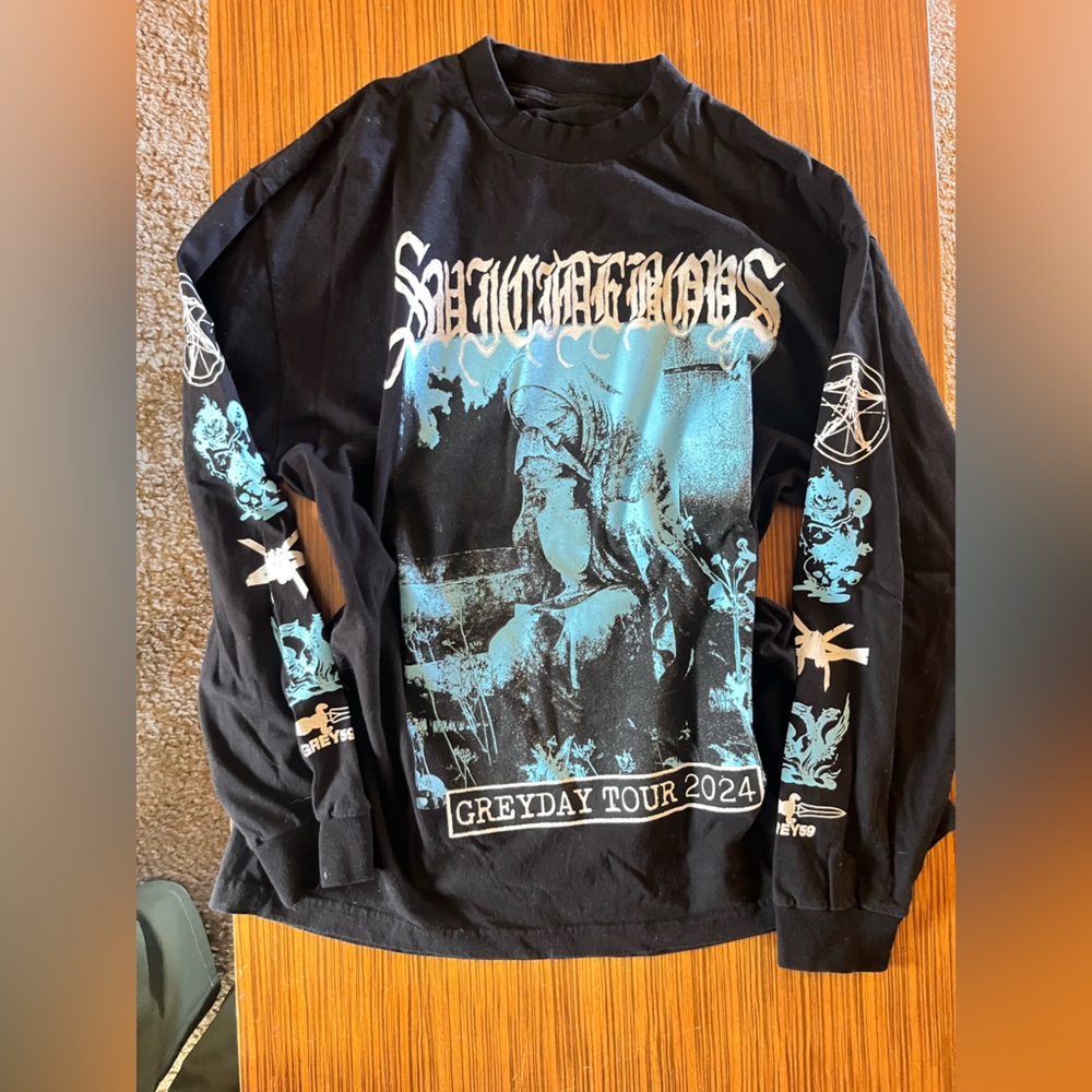 $uicideboy$ Grey Day Tour 2024 Concert Long Sleev